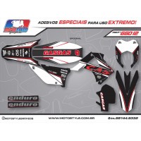 GG012 GRÁFICO ADESIVO GASGAS ENDURO RACING