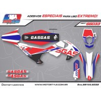 GG033 GRÁFICO ADESIVO GASGAS RACING