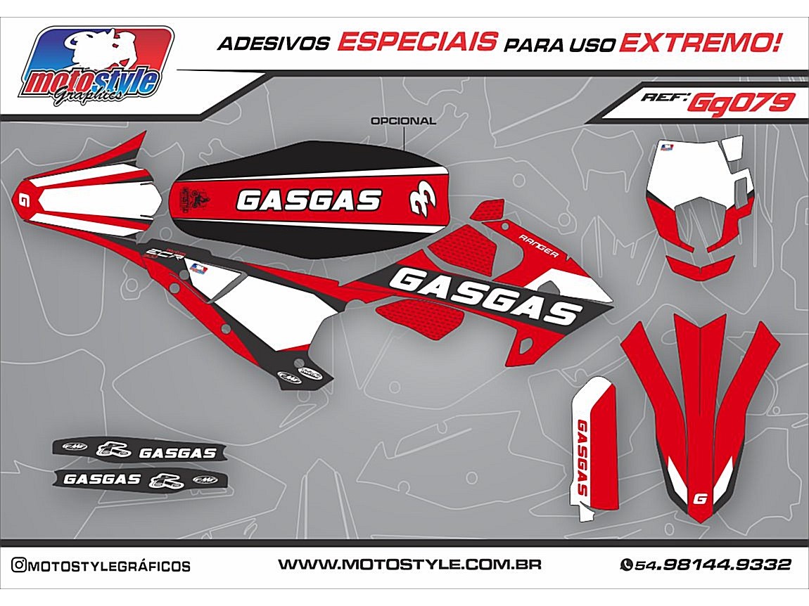 GG079 GRÁFICO ADESIVO GASGAS