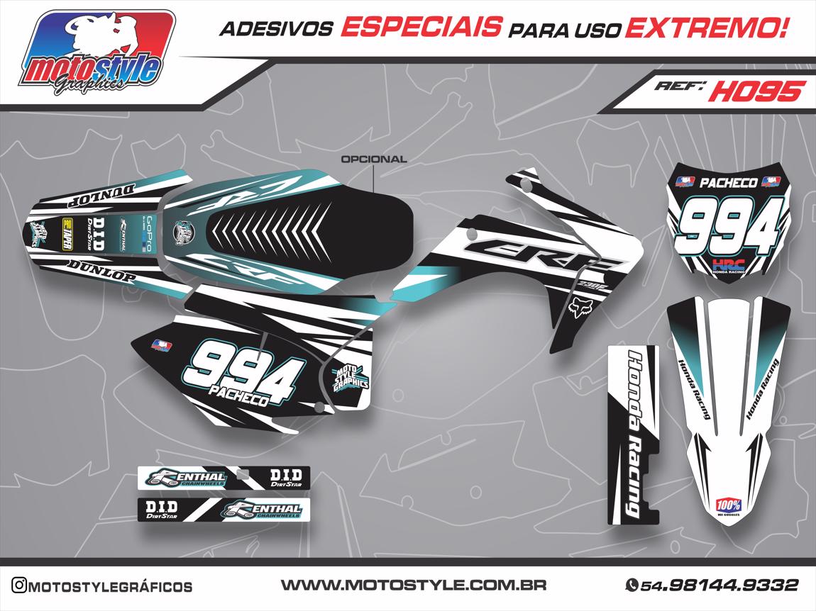 H095 GRÁFICO ADESIVO HONDA CRF 230