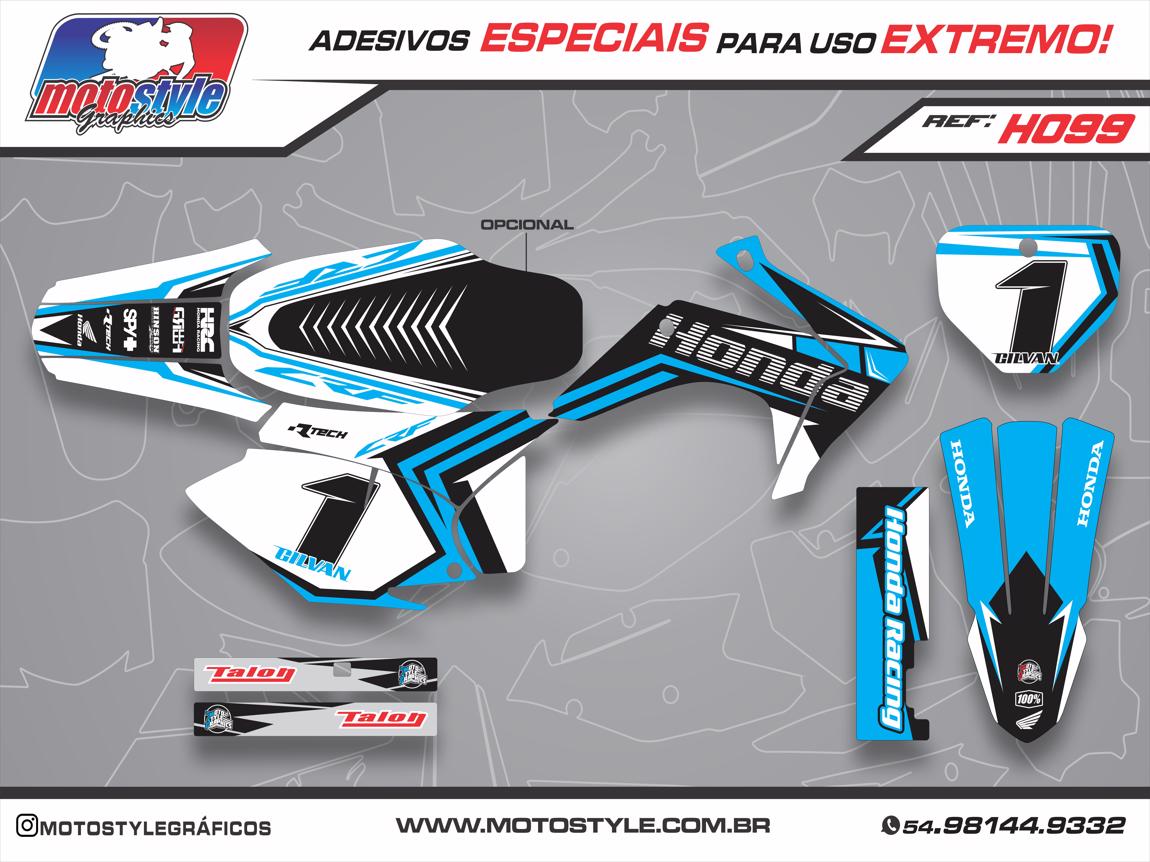 H099 GRÁFICO ADESIVO HONDA CRF 230