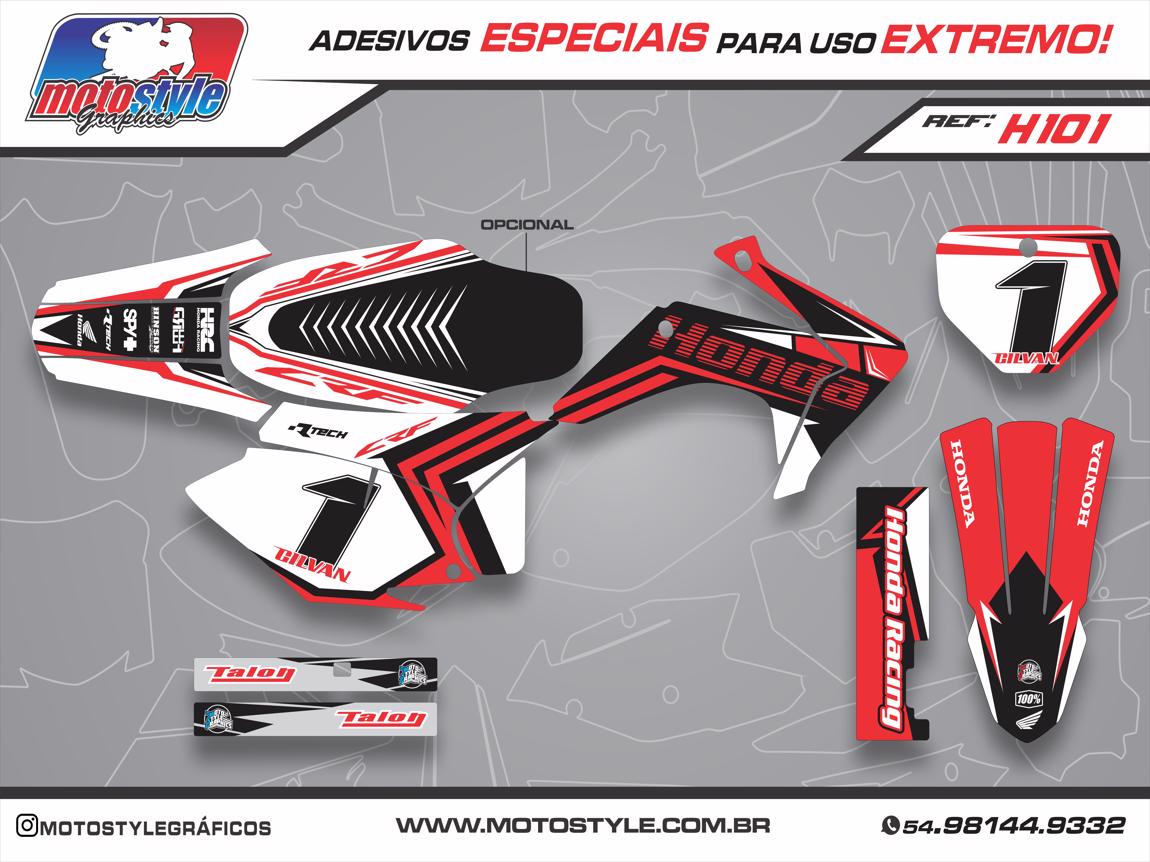 H101 GRÁFICO ADESIVO HONDA CRF 230