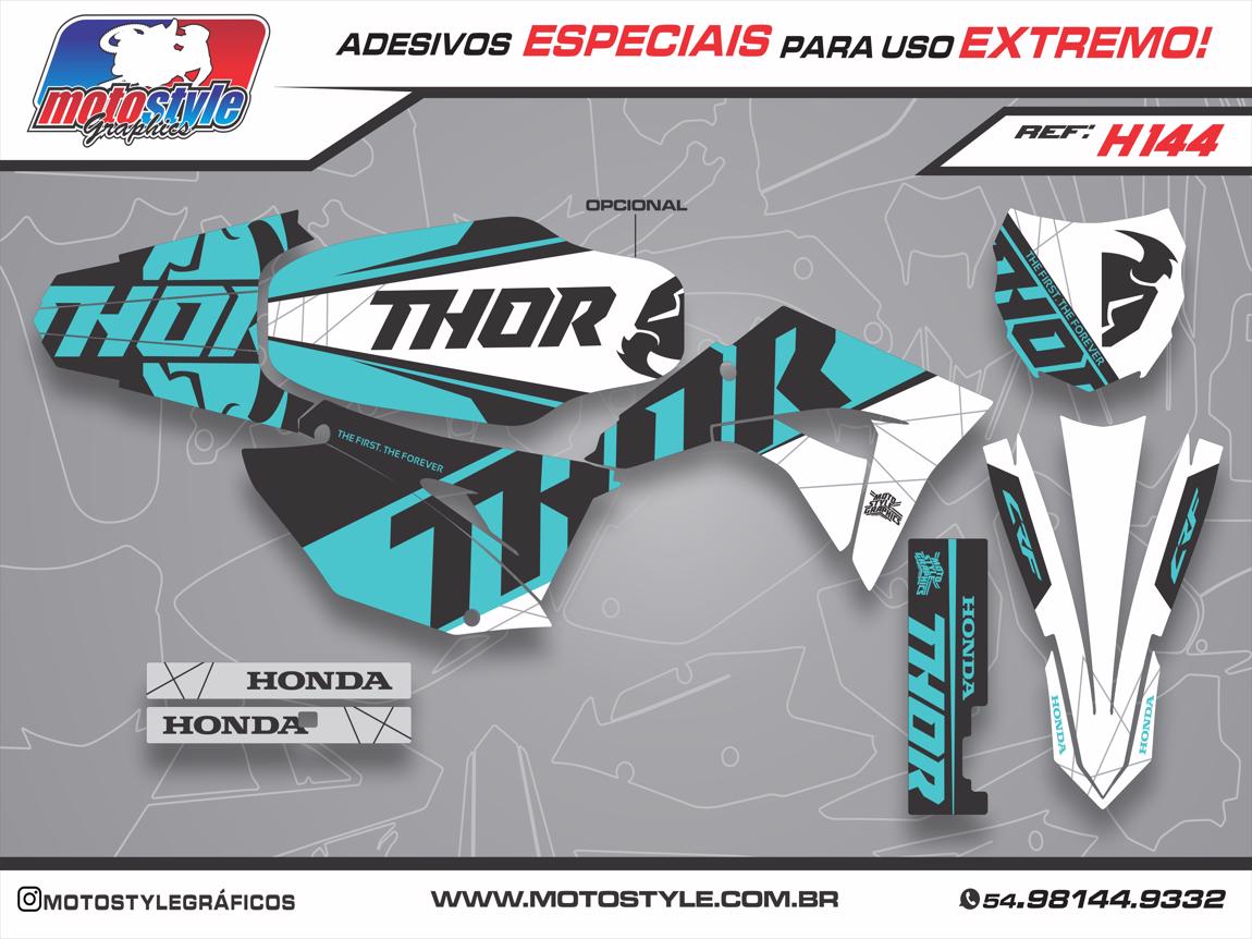 H144 GRÁFICO ADESIVO HONDA CRF 230 THOR