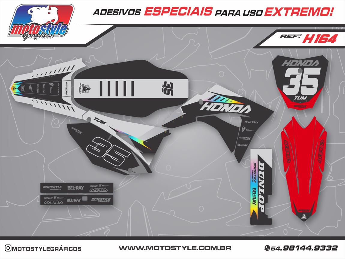 H164 GRÁFICO ADESIVO HONDA CRF 230