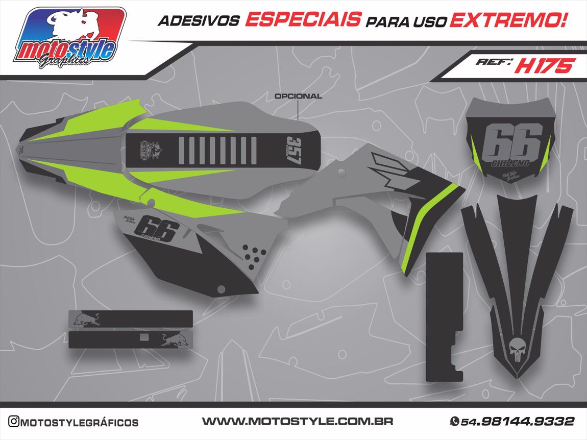 H175 GRÁFICO ADESIVO HONDA CRF 230
