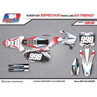 H918 GRÁFICO ADESIVO HONDA CRF 250 - 450