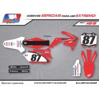 H919 GRÁFICO ADESIVO HONDA CRF 250 - 450