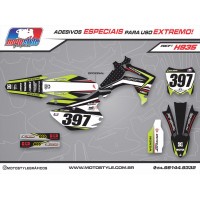 H935 GRÁFICO ADESIVO HONDA CRF 250 - 450