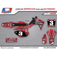 H939 GRÁFICO ADESIVO HONDA CRF 250 - 450 ALPINESTARS