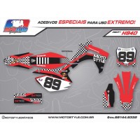 H940 GRÁFICO ADESIVO HONDA CRF 250 - 450