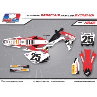 H942 GRÁFICO ADESIVO HONDA CRF 250 - 450