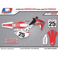 H945 GRÁFICO ADESIVO HONDA CRF 250 - 450