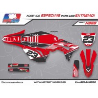 H959 GRÁFICO ADESIVO HONDA CRF 250 - 450
