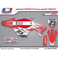 H962 GRÁFICO ADESIVO HONDA CRF 250 - 450