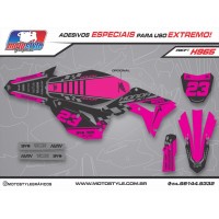 H965 GRÁFICO ADESIVO HONDA CRF 250 - 450