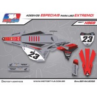 H969 GRÁFICO ADESIVO HONDA CRF 250 - 450