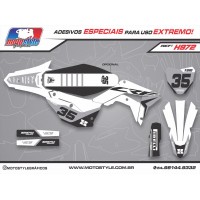 H972 GRÁFICO ADESIVO HONDA CRF 250 - 450