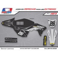 H973 GRÁFICO ADESIVO HONDA CRF 250 - 450