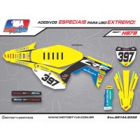 H979 GRÁFICO ADESIVO HONDA CRF 250 - 450