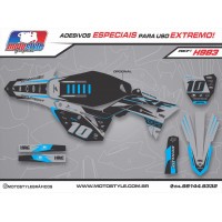 H983 GRÁFICO ADESIVO HONDA CRF 250 - 450