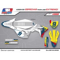 H986 GRÁFICO ADESIVO HONDA CRF 250 - 450
