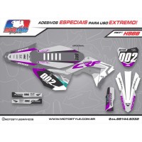 H988 GRÁFICO ADESIVO HONDA CRF 250 - 450
