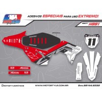 H991 GRÁFICO ADESIVO HONDA CRF 250 - 450
