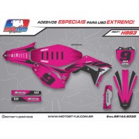 H993 GRÁFICO ADESIVO HONDA CRF 250 - 450