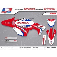 H996 GRÁFICO ADESIVO HONDA CRF 250 - 450