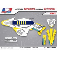 H997 GRÁFICO ADESIVO HONDA CRF 250 - 450