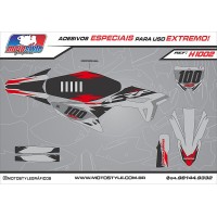 H1002 GRÁFICO ADESIVO HONDA CRF 250 - 450