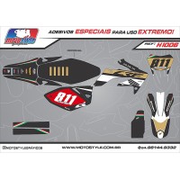 H1006 GRÁFICO ADESIVO HONDA CRF 250 - 450