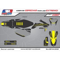 H1007 GRÁFICO ADESIVO HONDA CRF 250 - 450