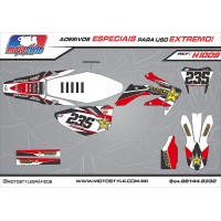 H1009 GRÁFICO ADESIVO HONDA CRF 250 - 450