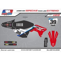 H1013 GRÁFICO ADESIVO HONDA CRF 250 - 450