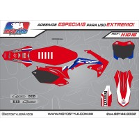 H1016 GRÁFICO ADESIVO HONDA CRF 250 - 450