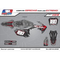 H1019 GRÁFICO ADESIVO HONDA CRF 250 - 450