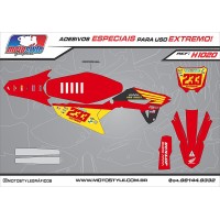 H1020 GRÁFICO ADESIVO HONDA CRF 250 - 450