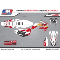 H1021 GRÁFICO ADESIVO HONDA CRF 250 - 450