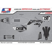H1024 GRÁFICO ADESIVO HONDA CRF 250 - 450