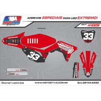 H1025 GRÁFICO ADESIVO HONDA CRF 250 - 450