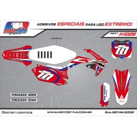 H1026 GRÁFICO ADESIVO HONDA CRF 250 - 450