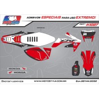 H1027 GRÁFICO ADESIVO HONDA CRF 250 - 450