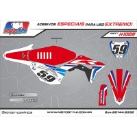 H1028 GRÁFICO ADESIVO HONDA CRF 250 - 450