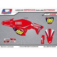 H1030 GRÁFICO ADESIVO HONDA CRF 250 - 450