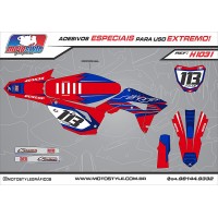 H1031 GRÁFICO ADESIVO HONDA CRF 250 - 450