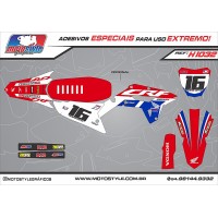 H1032 GRÁFICO ADESIVO HONDA CRF 250 - 450