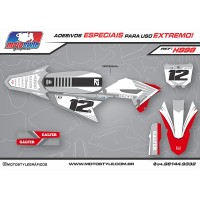 H998 GRÁFICO ADESIVO HONDA CRF 250 - 450