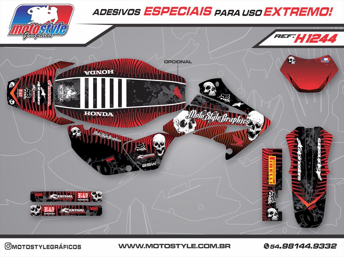 H1244 GRÁFICO ADESIVO HONDA TORNADO