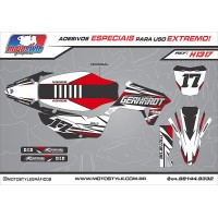 H1317 GRÁFICO ADESIVO HONDA TORNADO